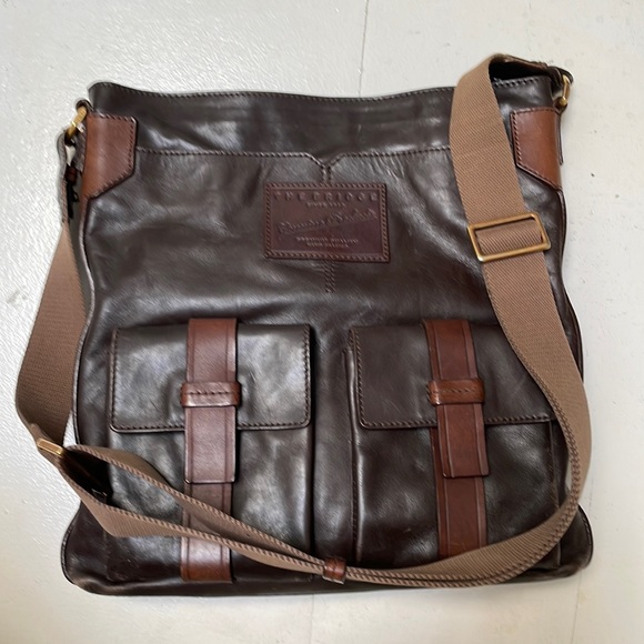 Vintage The Bridge leather messenger bag - Picture 1 of 10